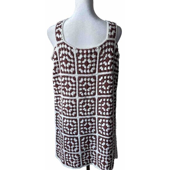 New  Marine Layer Celeste Crochet Dress Large - Picture 6 of 6